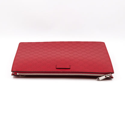 Slim Messenger Red Signature Leather