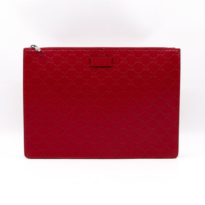 Slim Messenger Red Signature Leather