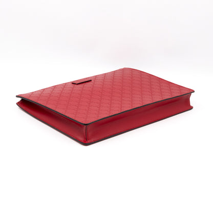 Slim Messenger Red Signature Leather