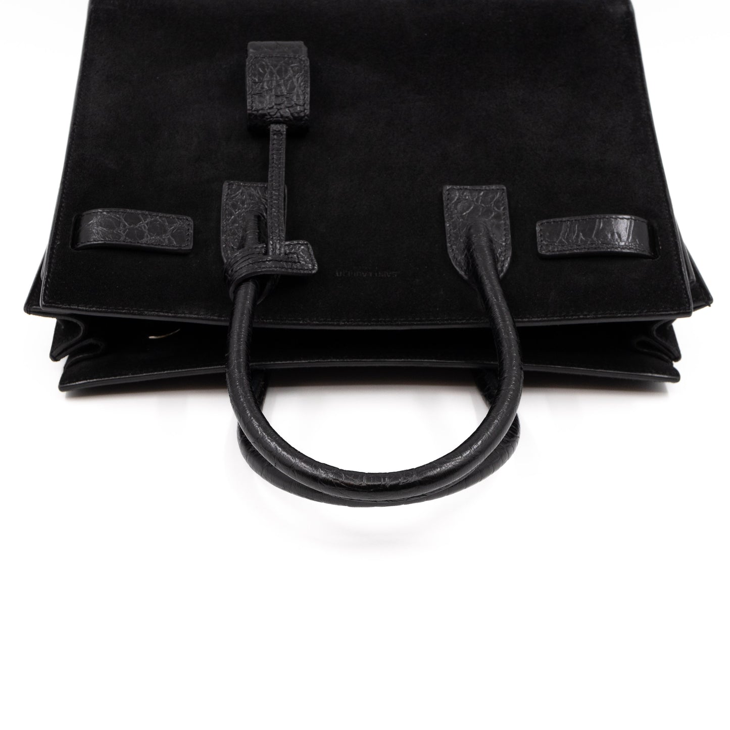 Sac de Jour Baby Black Suede