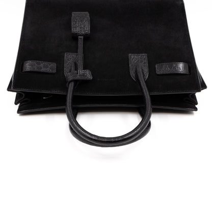 Sac de Jour Baby Black Suede