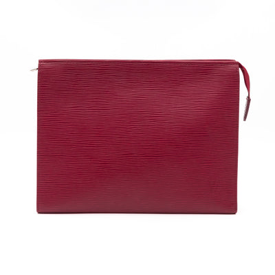 Toiletry Pouch 26 Epi Leather Fuchsia