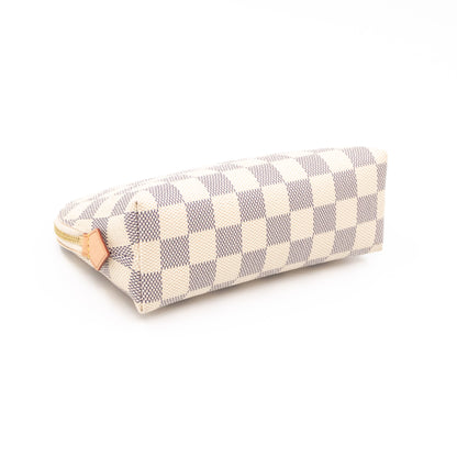 Cosmetic Pouch PM Damier Azur