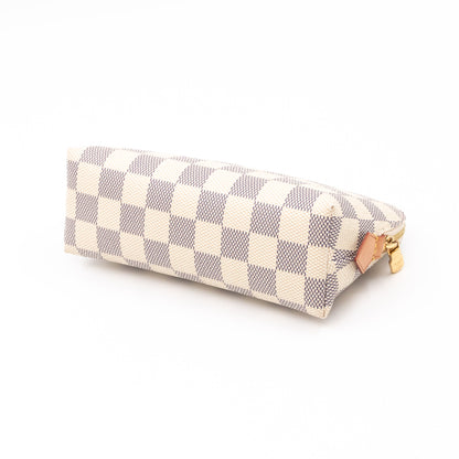 Cosmetic Pouch PM Damier Azur