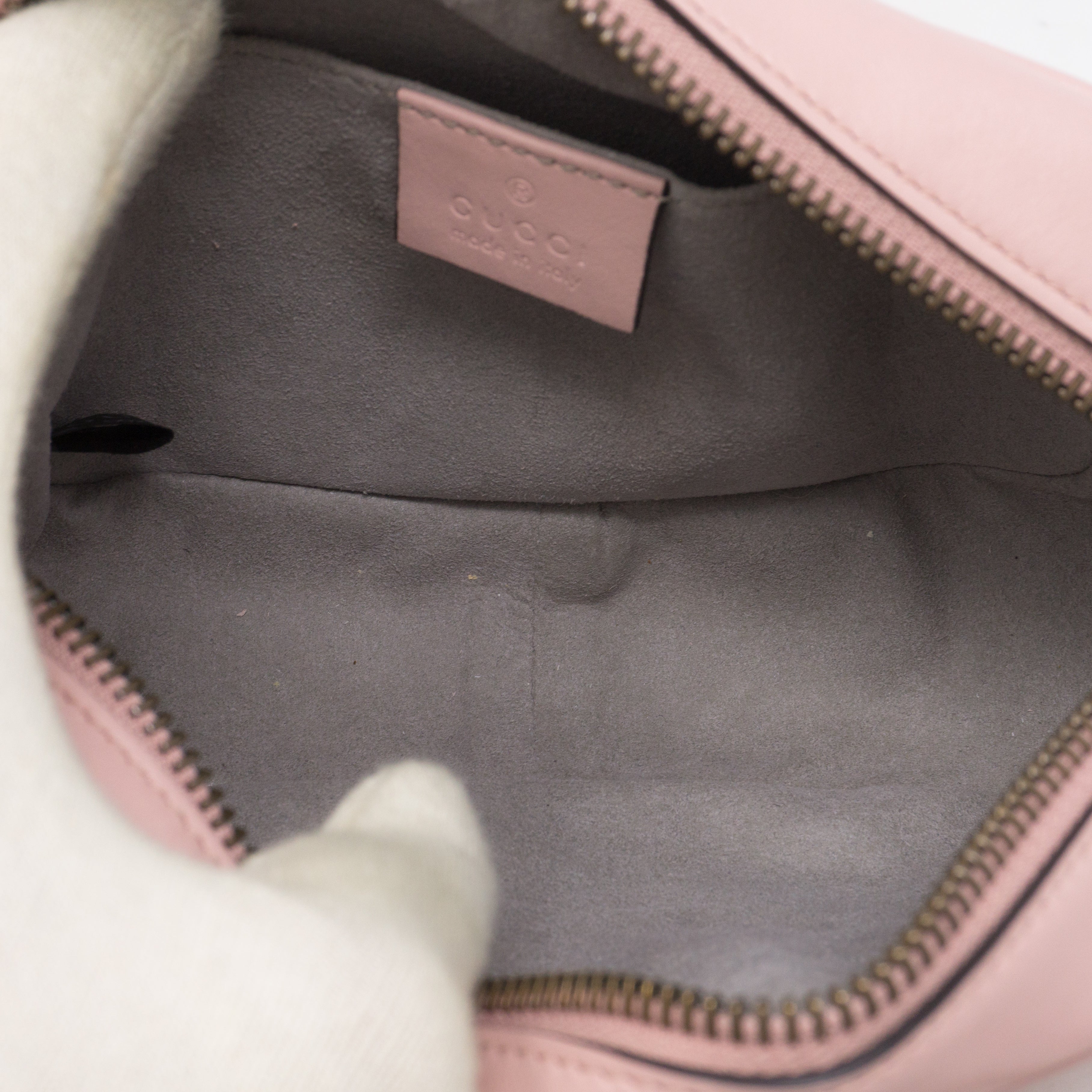 GG Marmont Matelassé Mini Pink