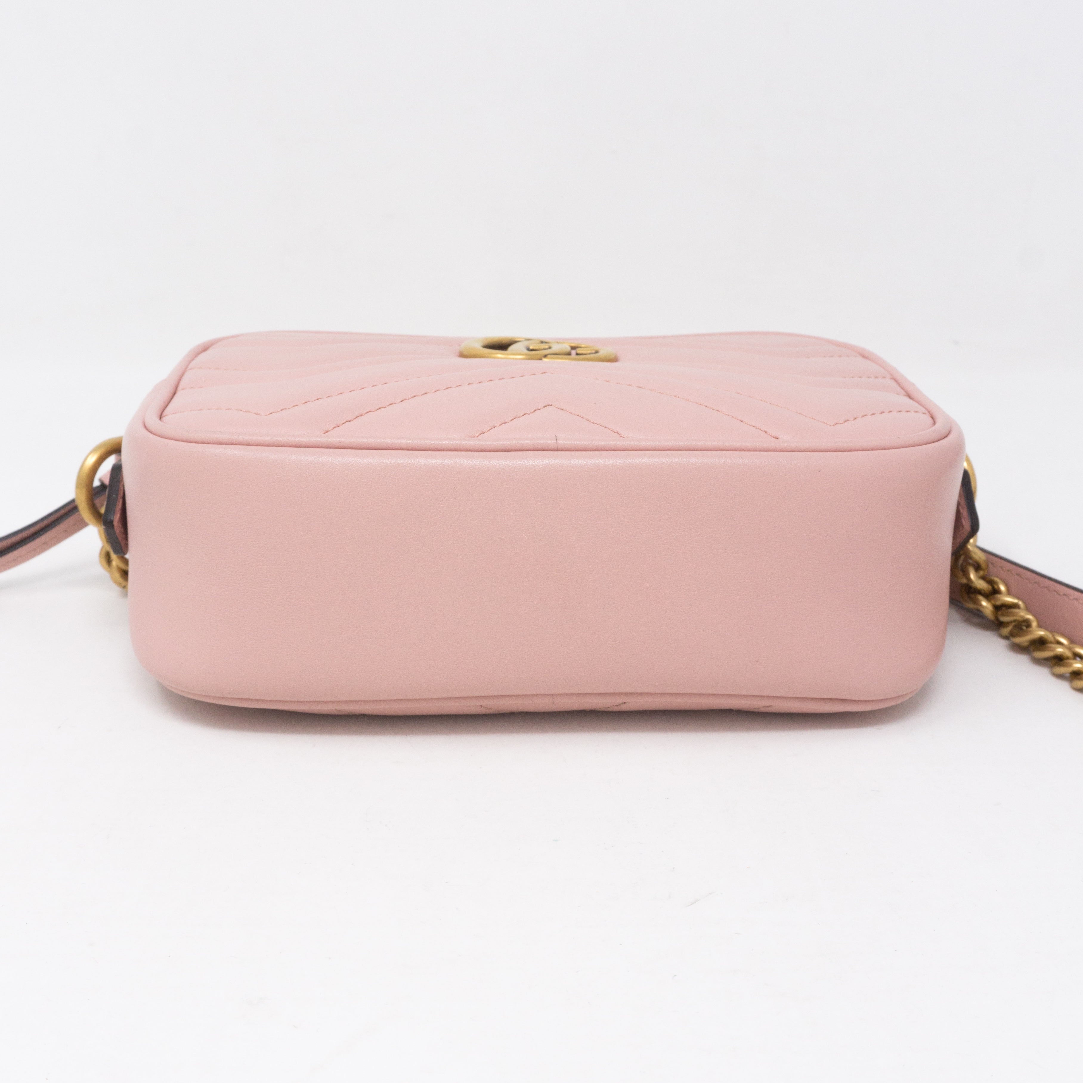 GG Marmont Matelassé Mini Pink