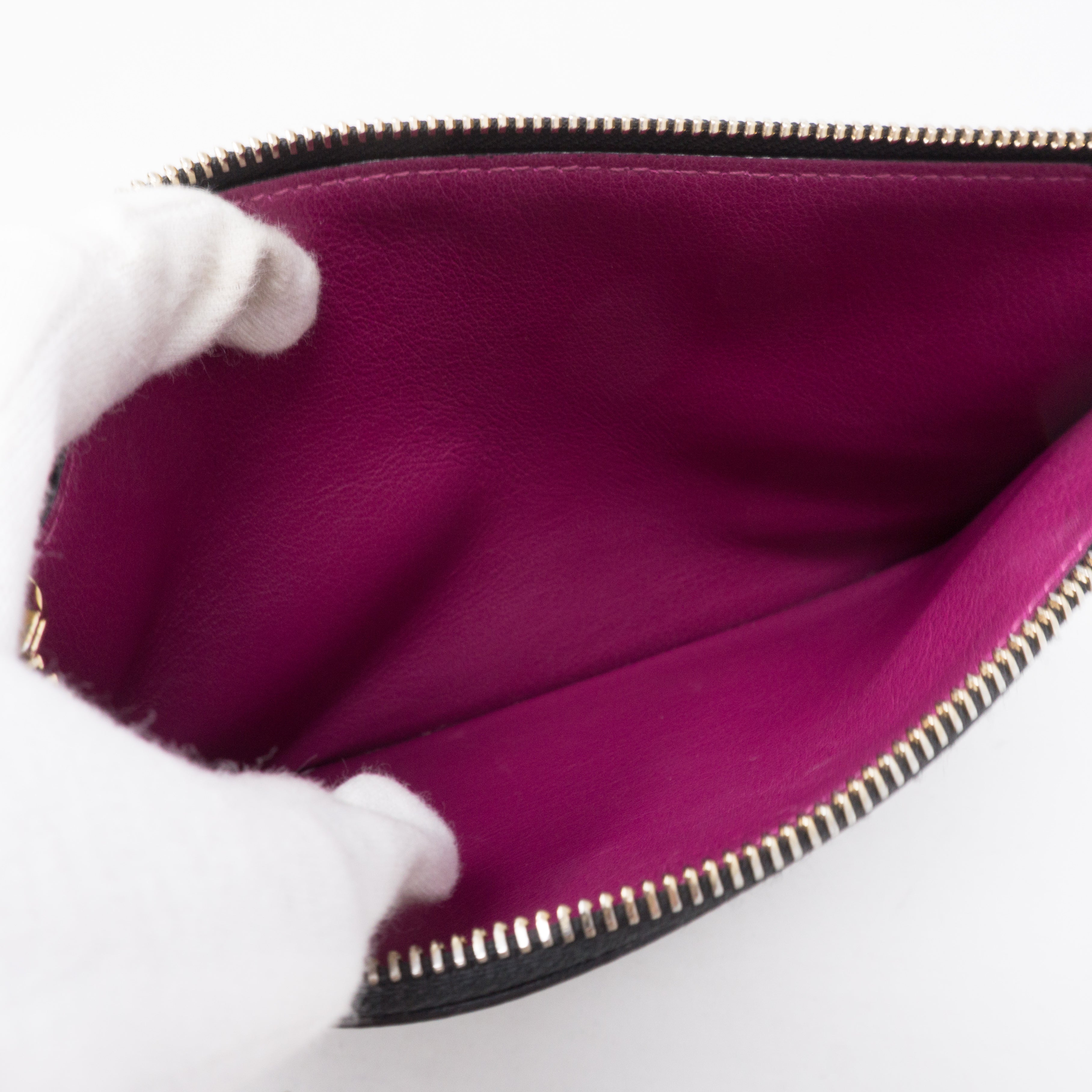 Diorissimo Black Fuchsia Leather