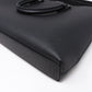Anton Soft Briefcase Black Taiga Leather