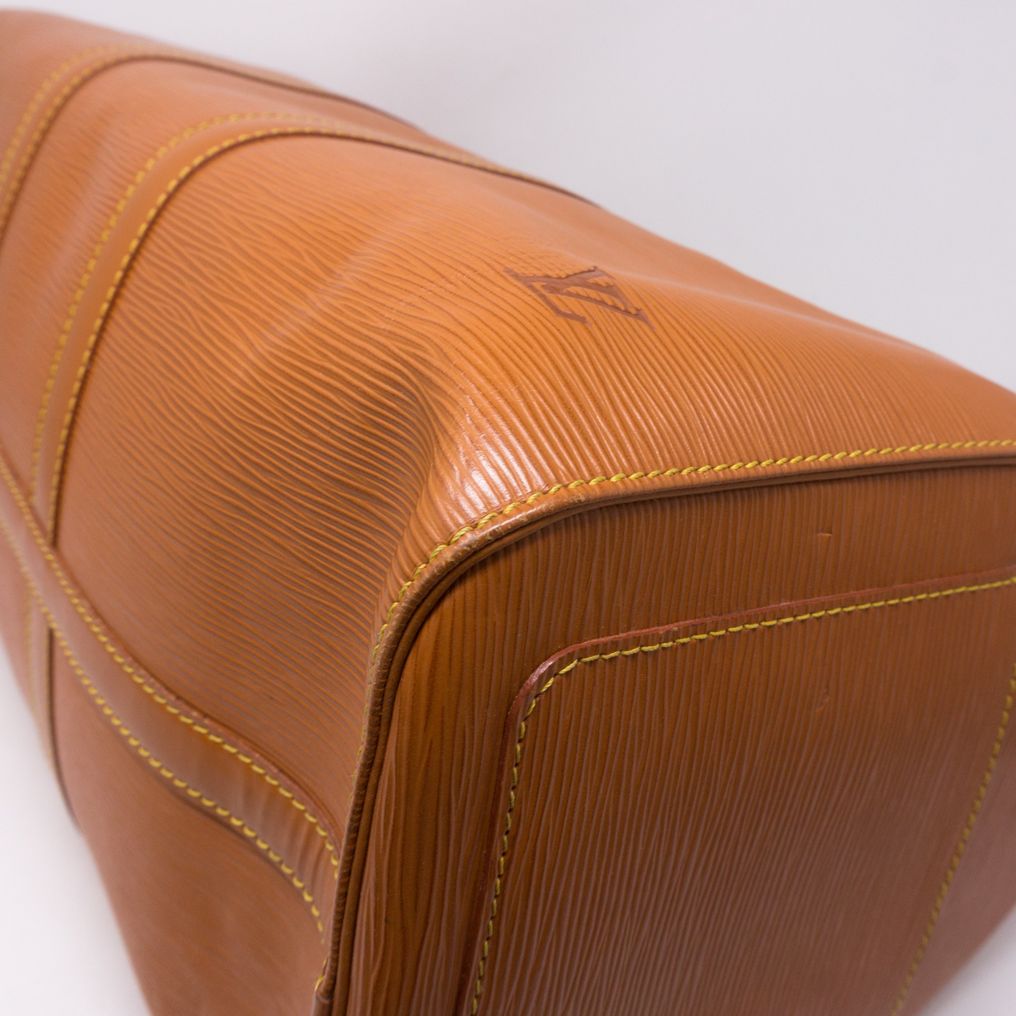 Keepall 45 Epi Leather Brown