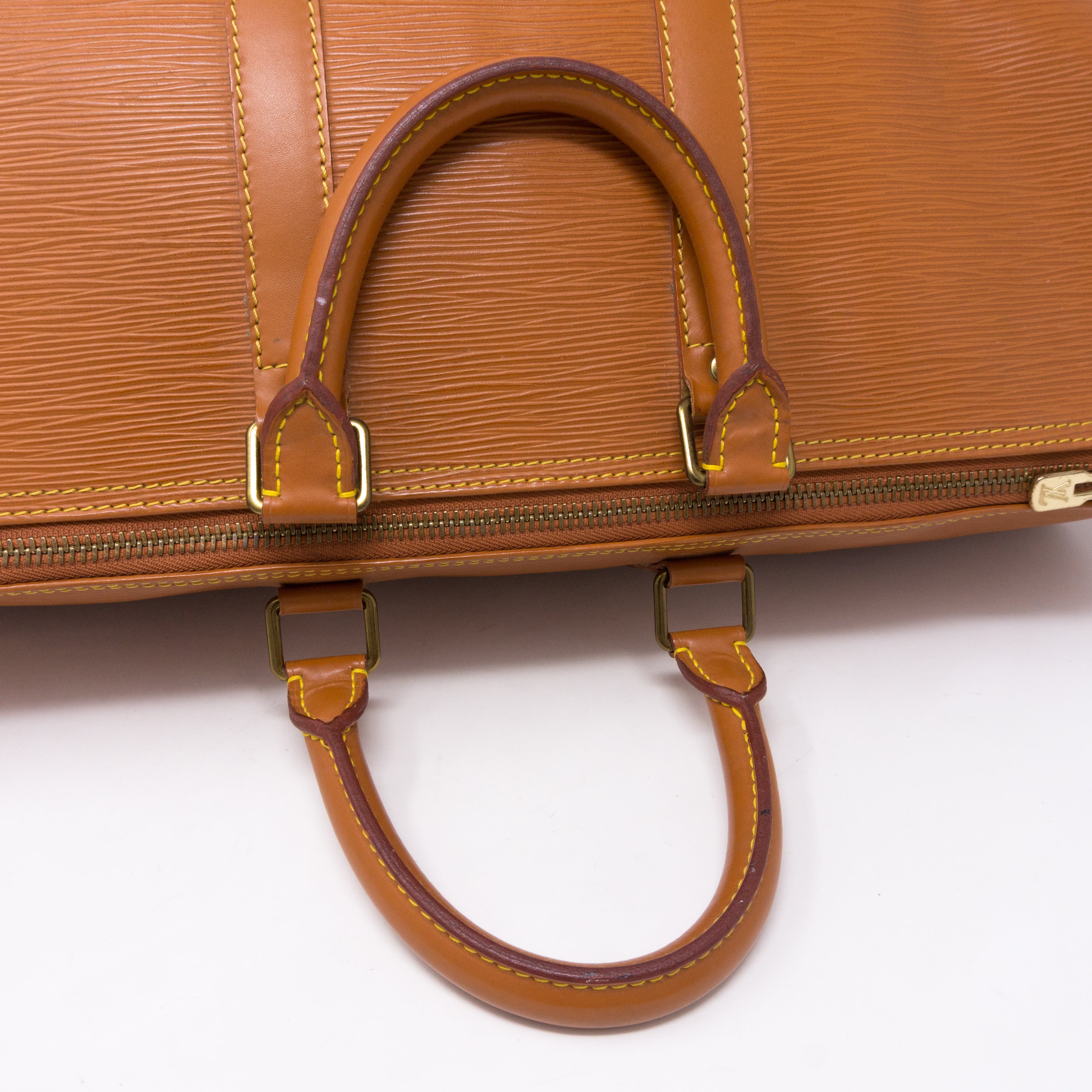 Keepall 45 Epi Leather Brown
