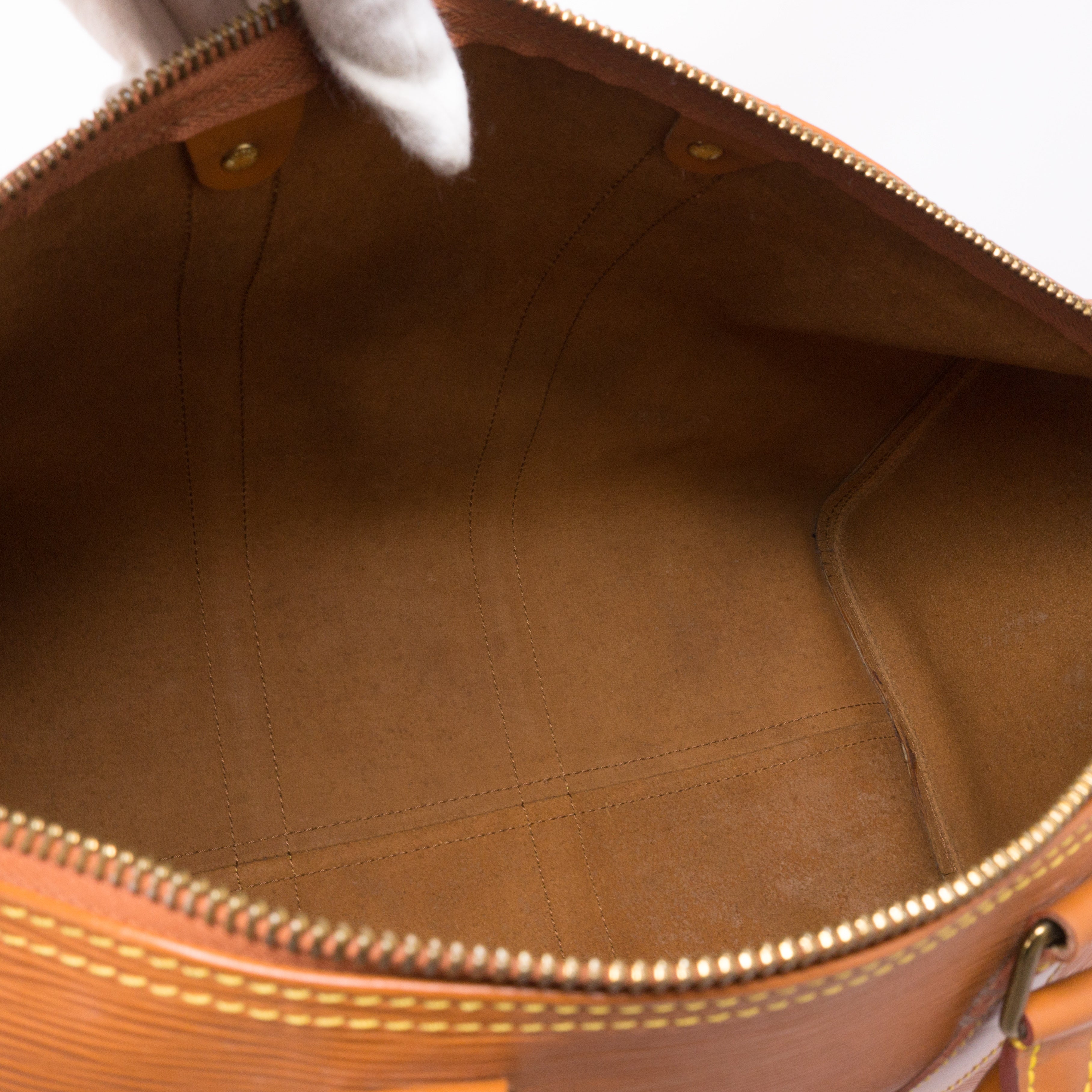 Keepall 45 Epi Leather Brown