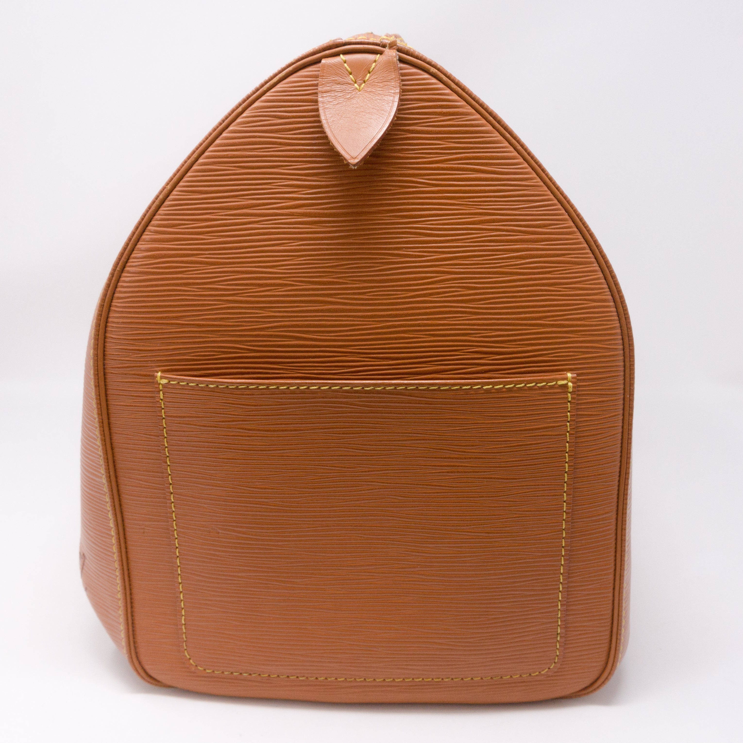 Keepall 45 Epi Leather Brown