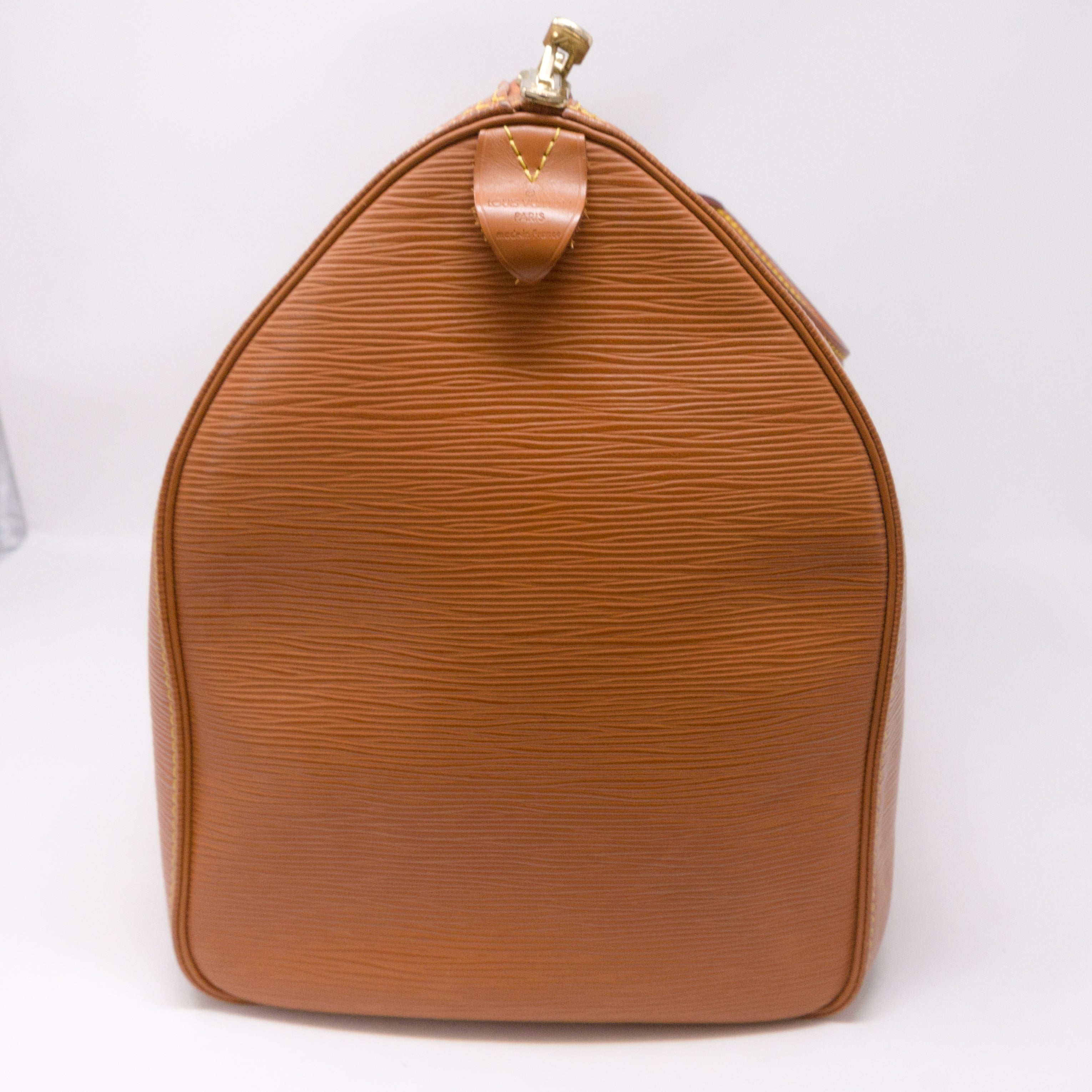 Keepall 45 Epi Leather Brown