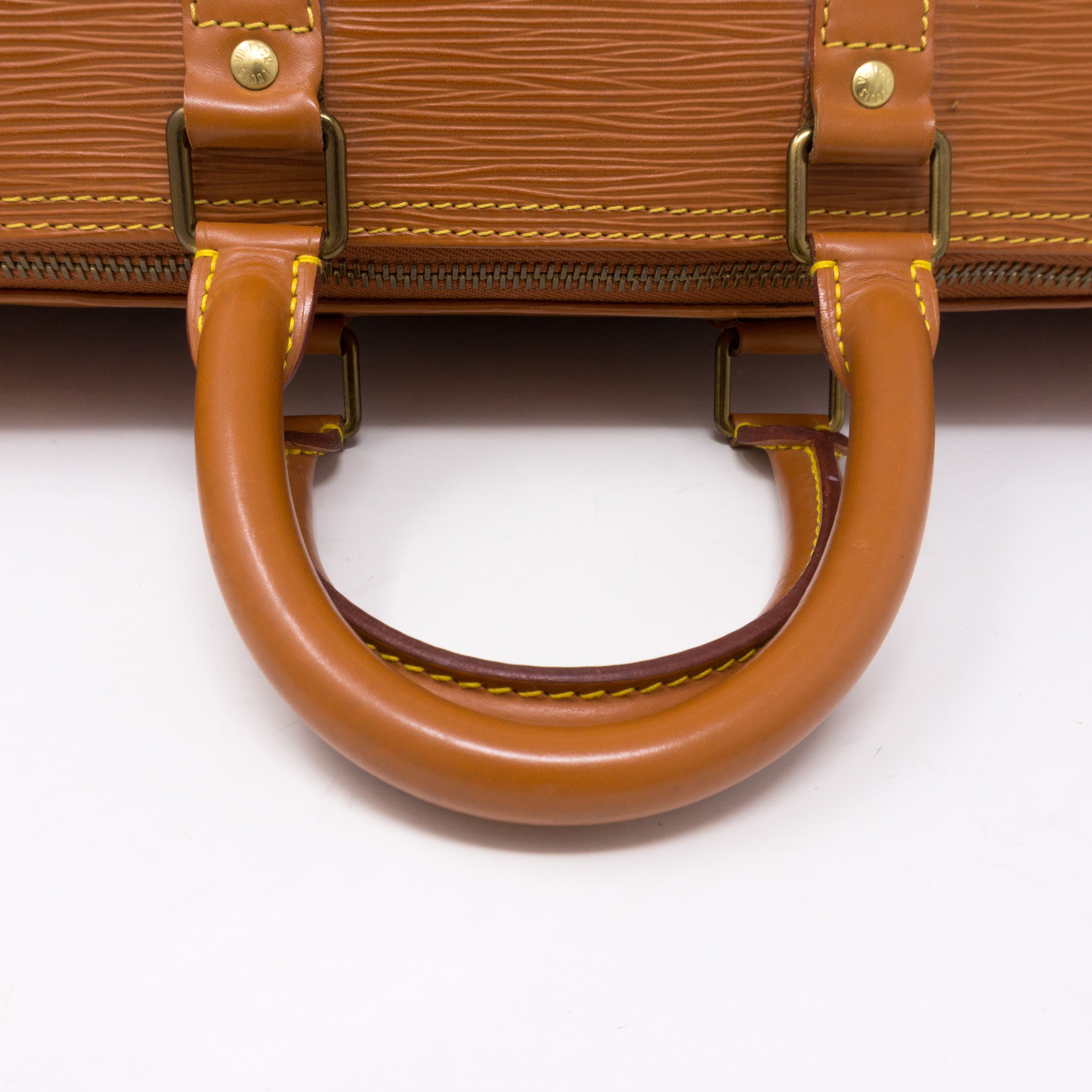 Keepall 45 Epi Leather Brown