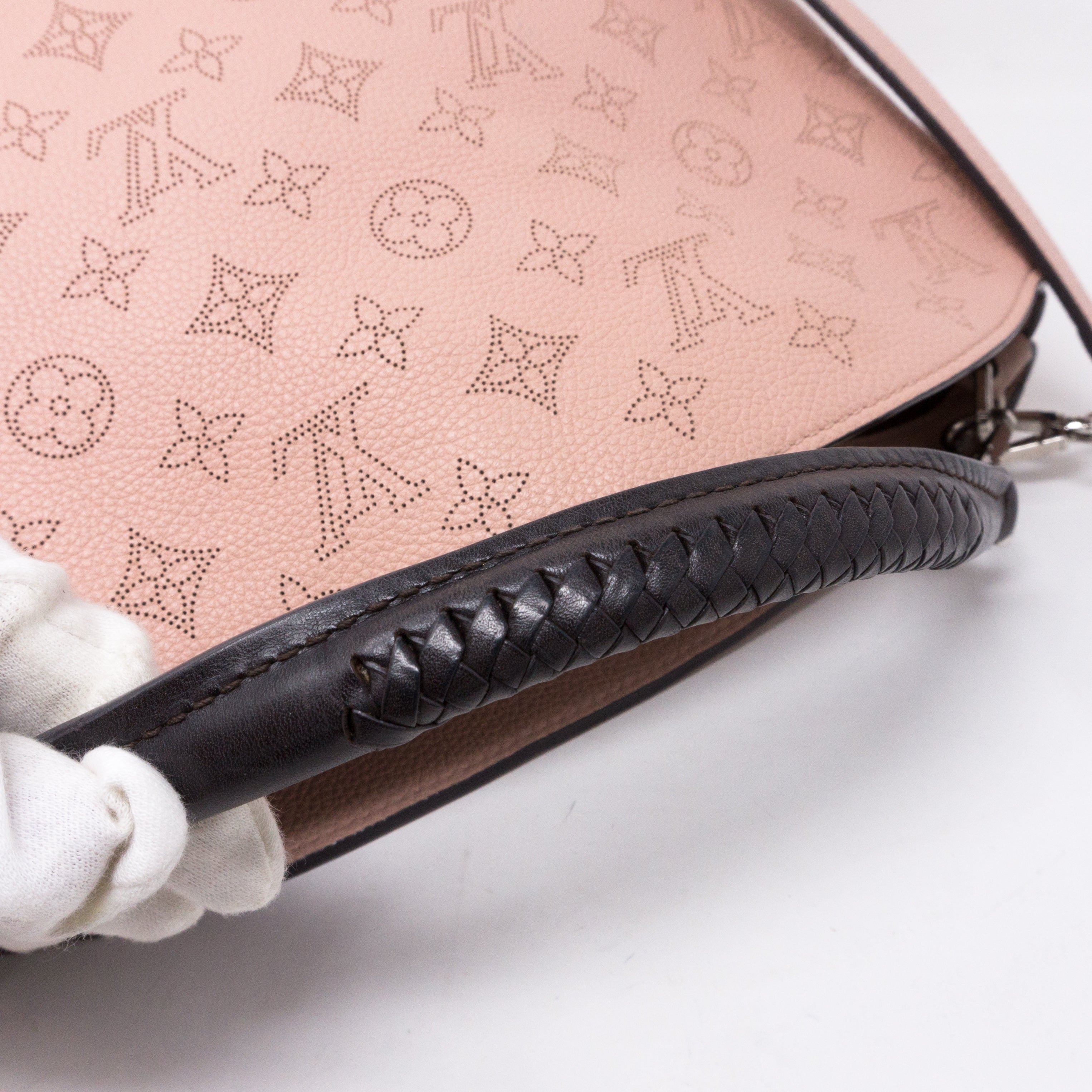 Babylone PM Magnolia Mahina Leather