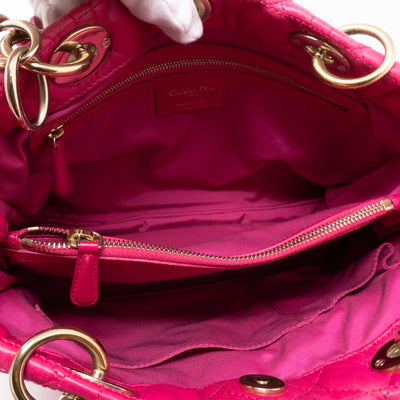 Small Soft Shopping Tote Pink