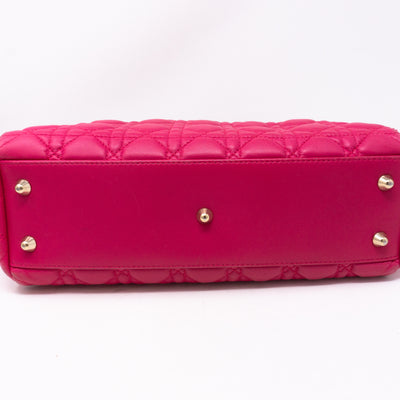 Small Soft Shopping Tote Pink