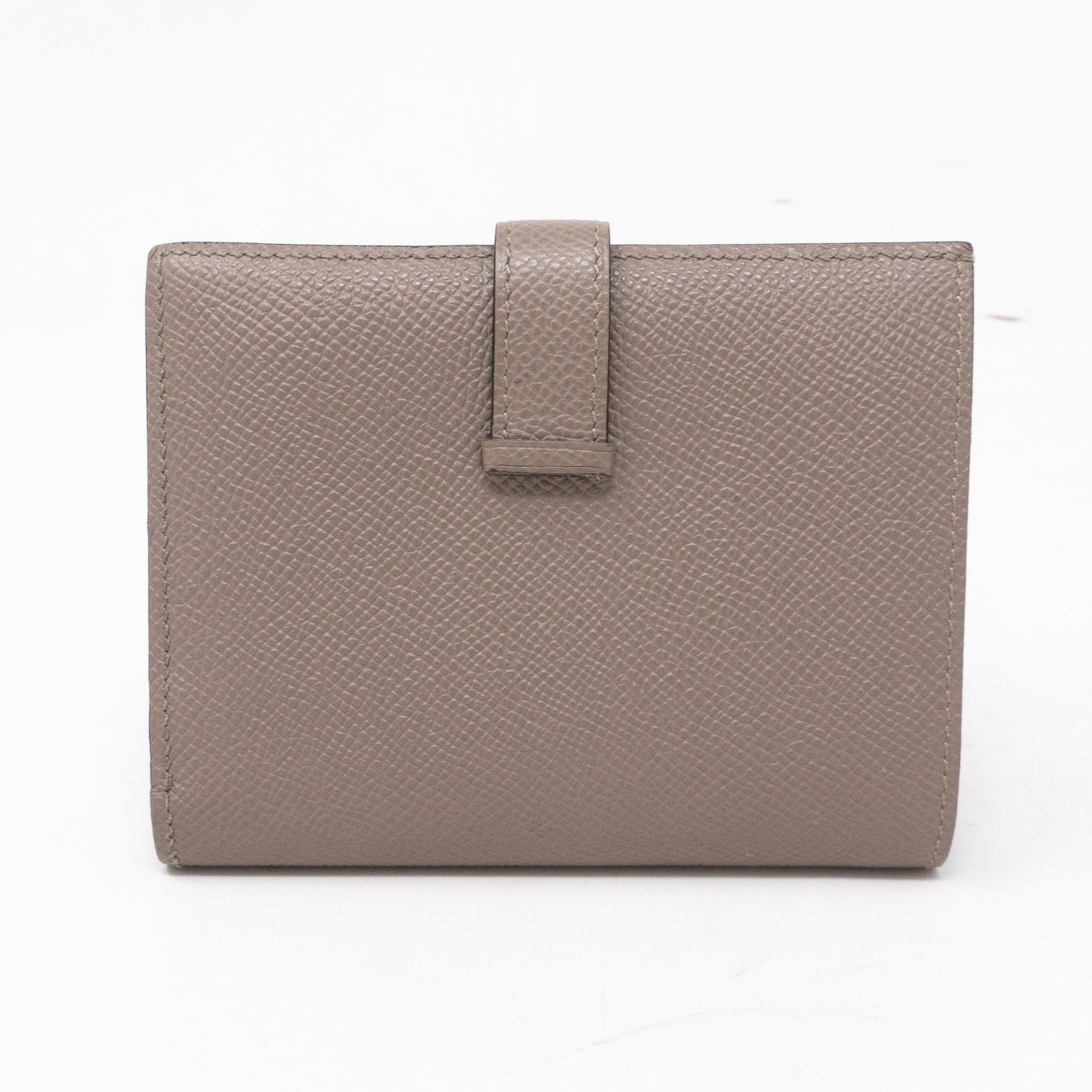 Bearn Compact Wallet Etain Leather