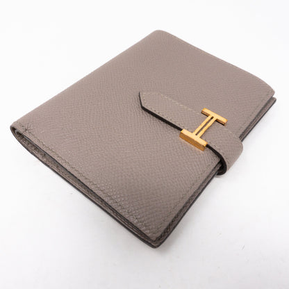 Bearn Compact Wallet Etain Leather
