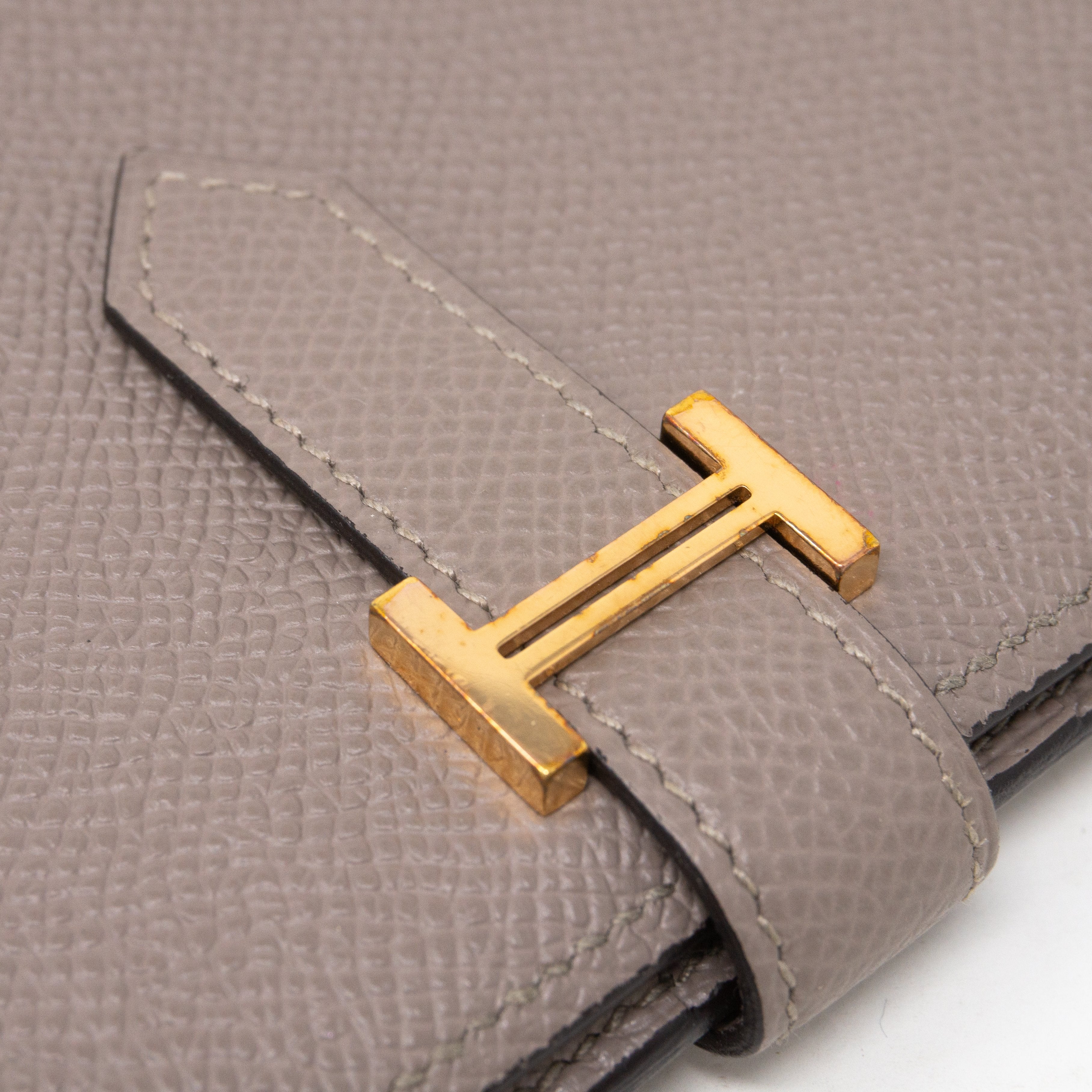 Bearn Compact Wallet Etain Leather