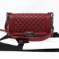 Boy Medium Dark Red Caviar Ruthenium