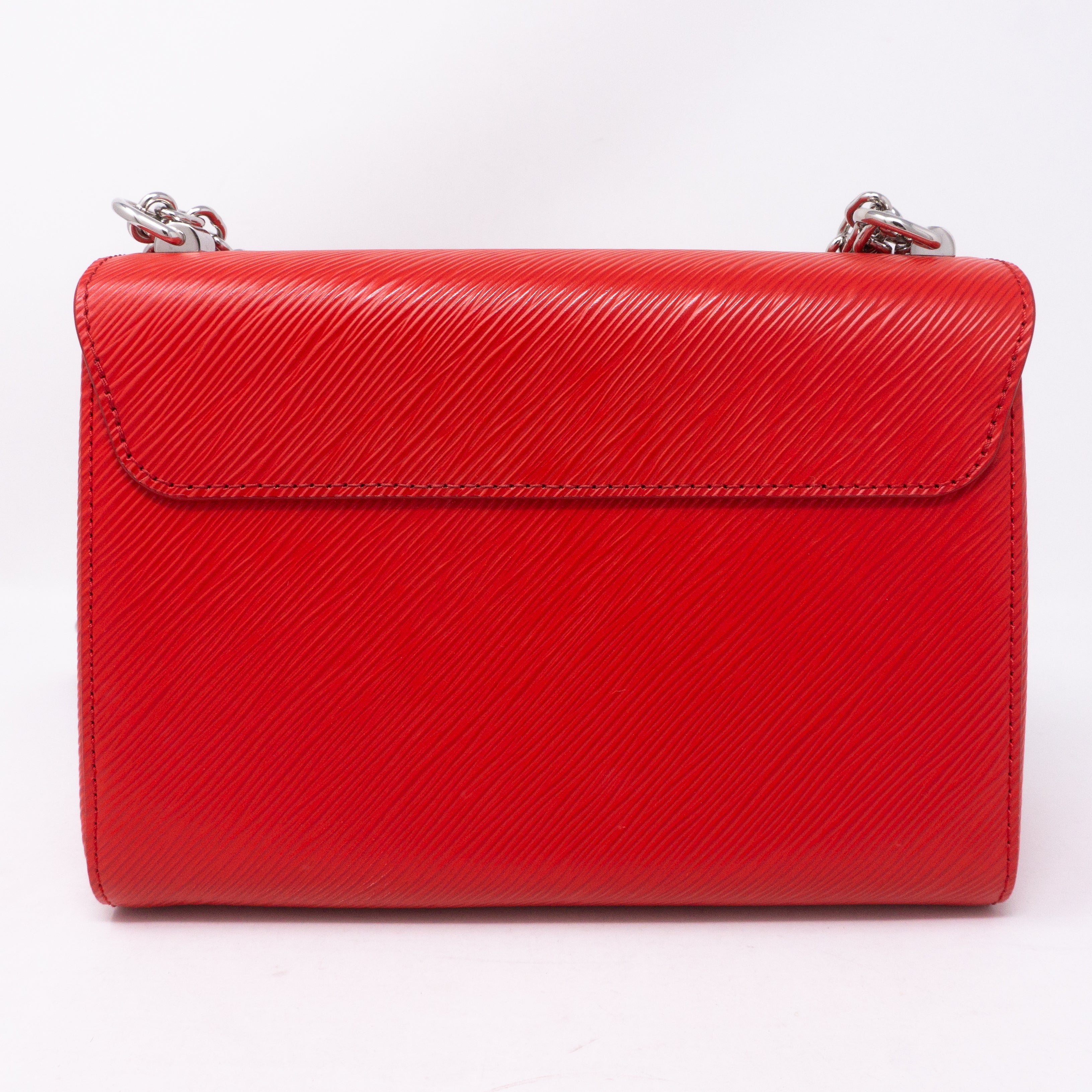 Twist MM Epi Leather Coquelicot Red