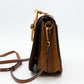 Medium Nile Bracelet Bag Brown Leather