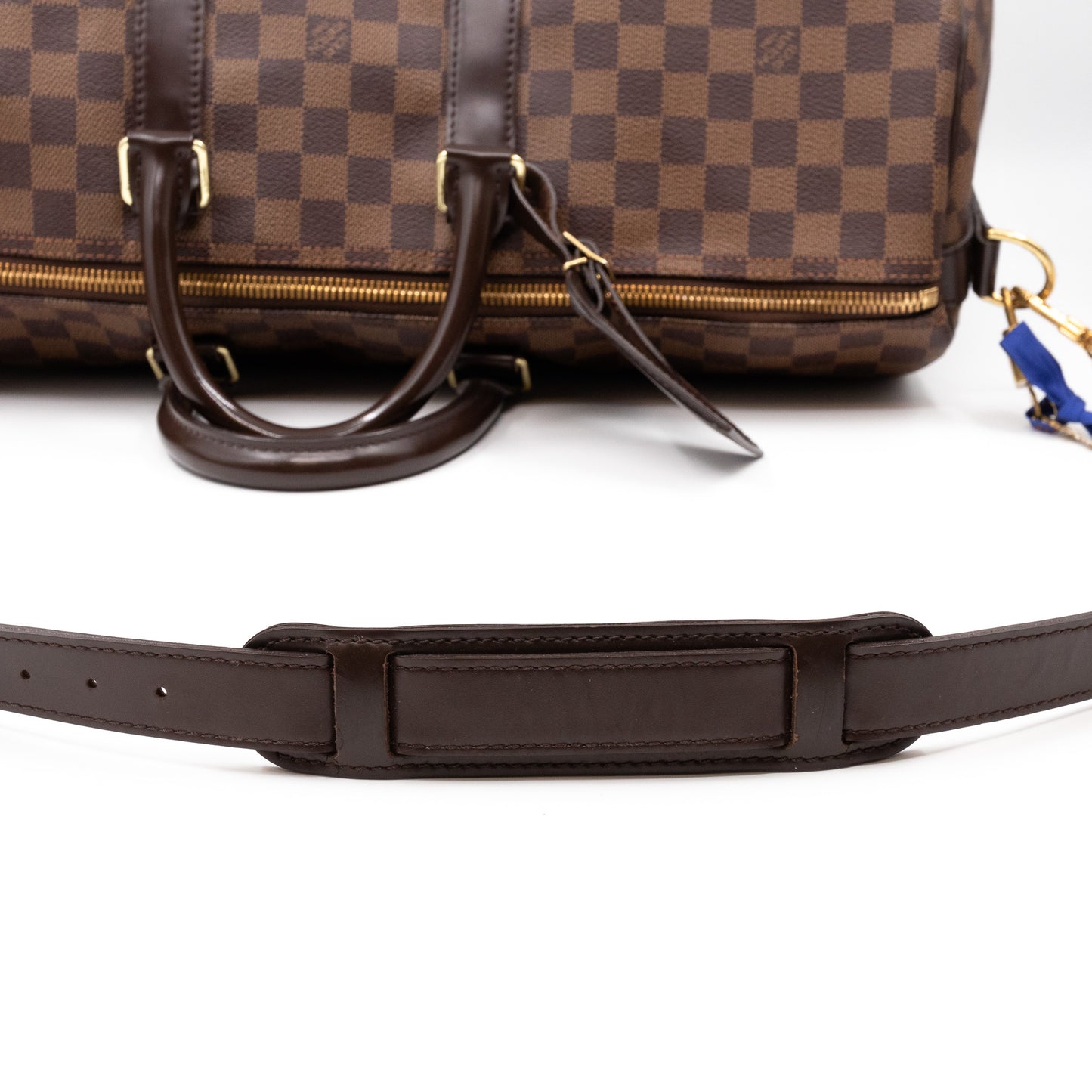 Keepall 45 Bandouliere Damier Ebene