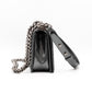 Boy Bag Old Medium Grey Patent Leather