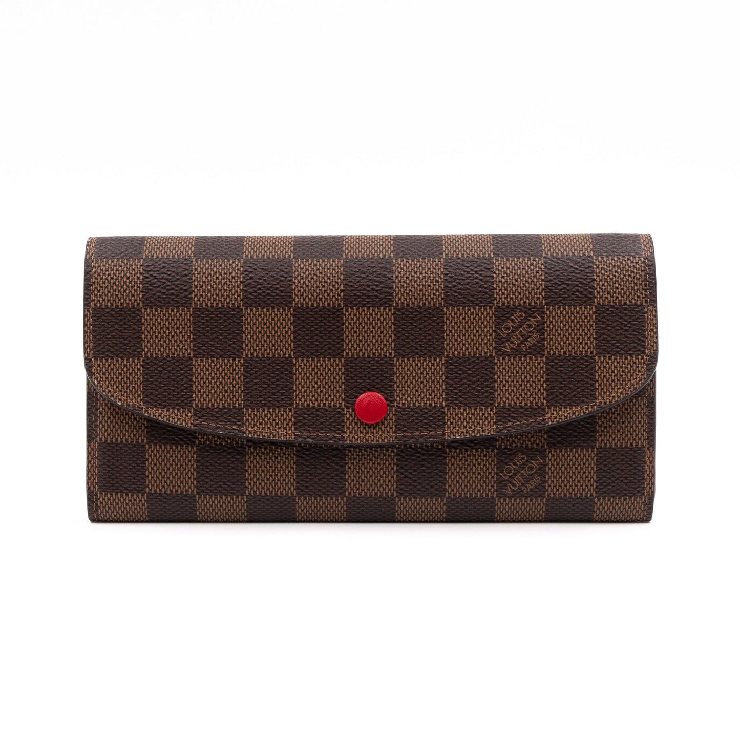 Emilie Wallet Damier Ebene Red