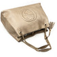 Soho Tassel Chain Large Champagne Leather