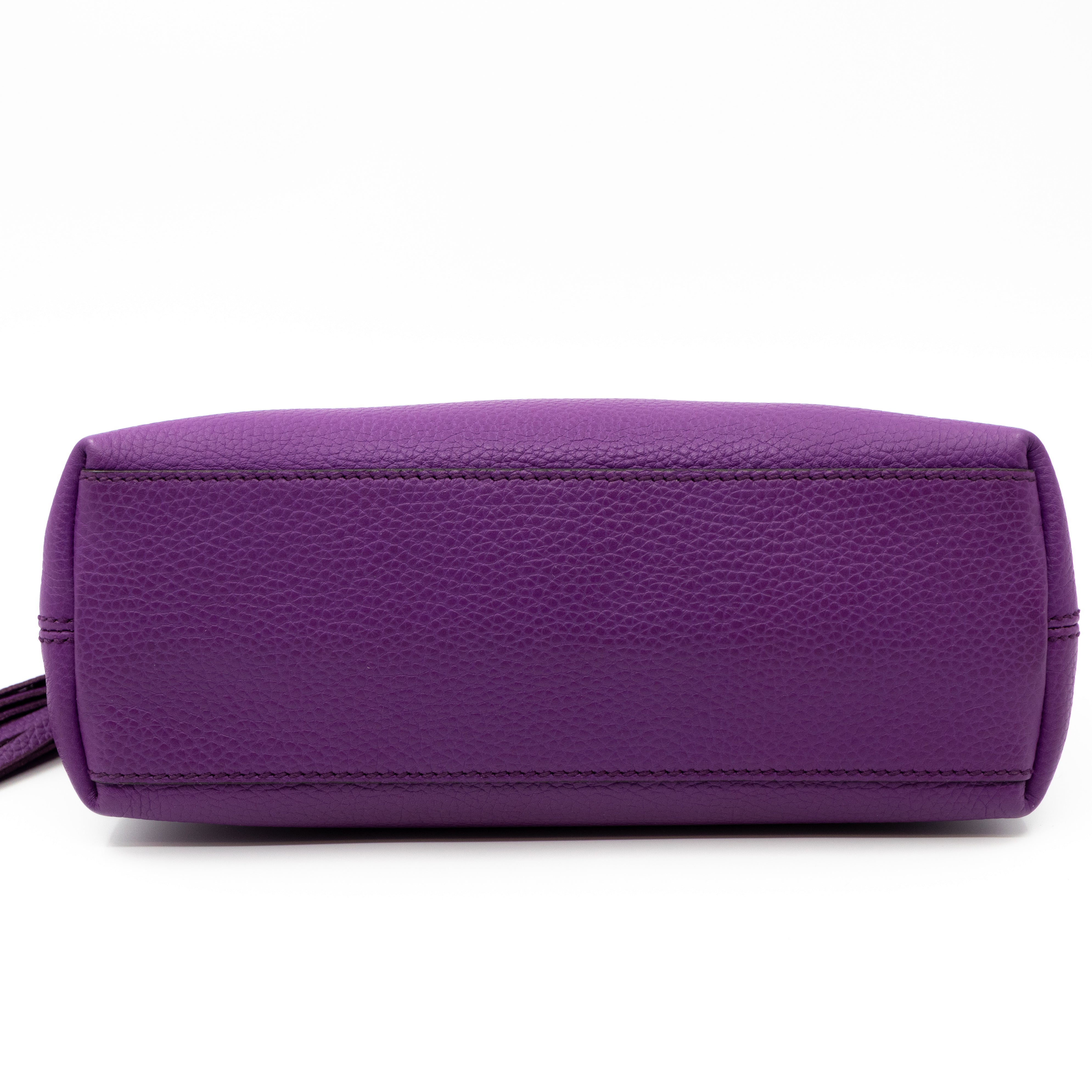 Mini Soho Chain Purple Leather